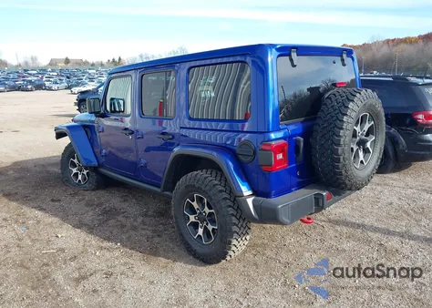 2020 Jeep Wrangler Unlimited Rubicon 4X4 из США, поврежденный, VIN 1C4HJXFN8LW195987